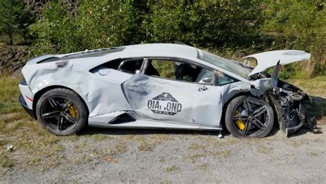 hublot diamond rally crash|Lamborghini involved in B.C. crash that sent six to hospital.